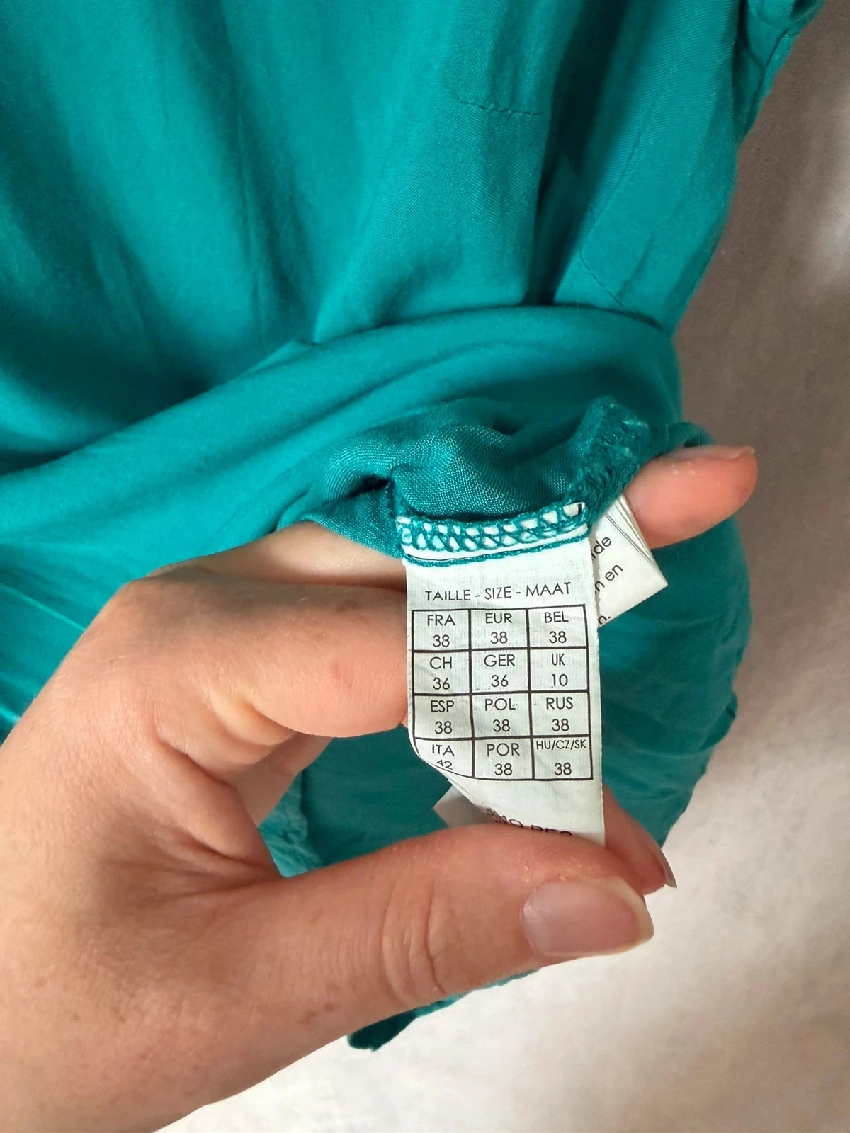 Camiseta verde / turquesa – photo 3